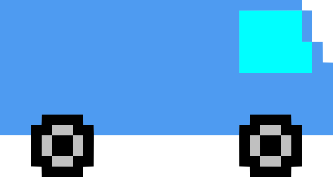 Pixel Cars Pixel Art Computer Icons Pixelation - Pixelated Pixel Car Png (1411x750), Png Download