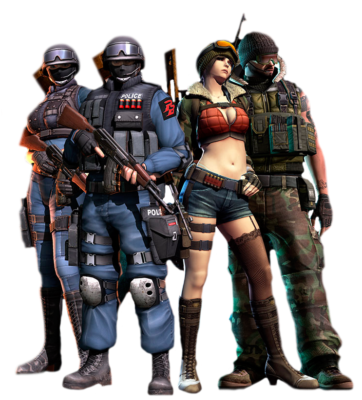 Point Blank Personagens Png - Point Blank Indonesia (1200x1200), Png Download