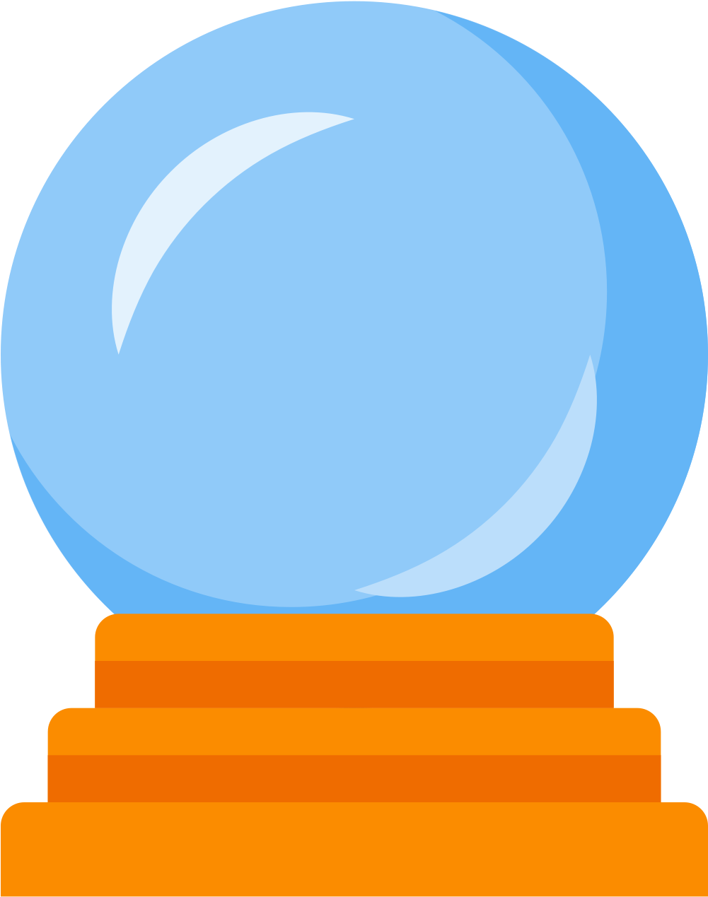 Crystal Ball Icon - Chromebook (1600x1600), Png Download