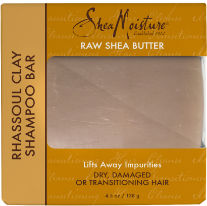 Raw Shea Butter Rhassoul Clay Shampoo Bar A Better (603x560), Png Download