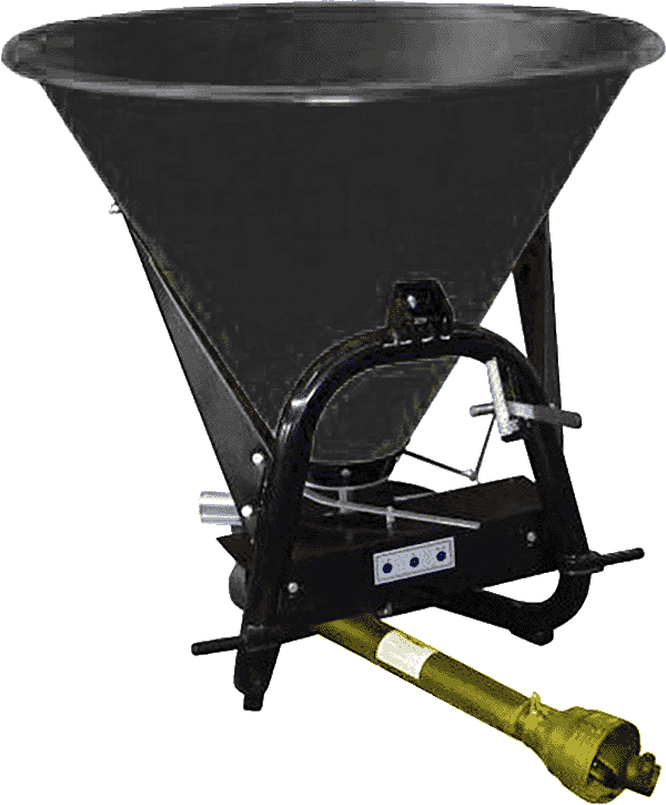 Cone Shaped Anti Rust Durable Hdpe Hopper Holds Up - Manure Spreader (600x725), Png Download