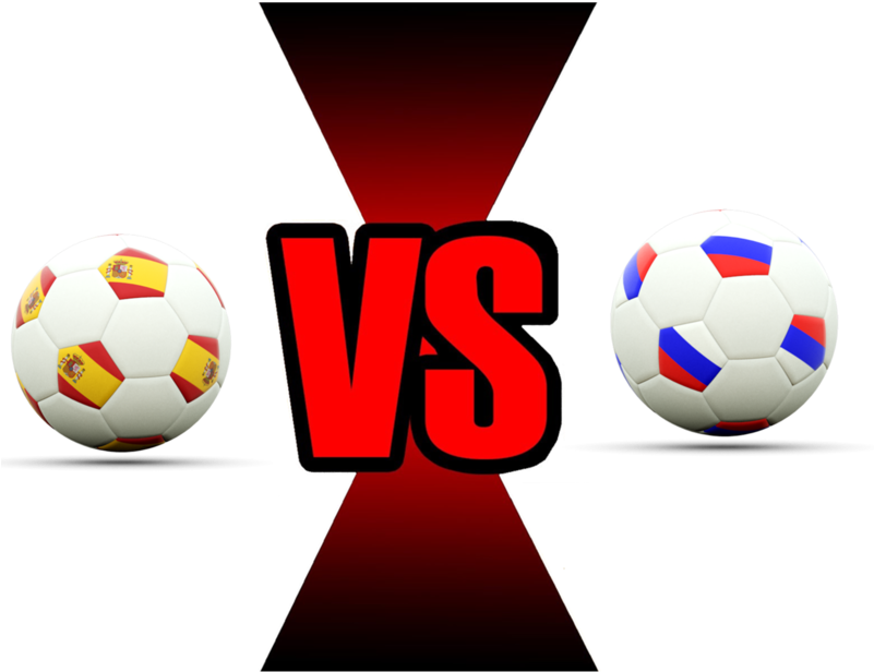 Fifa World Cup 2018 Spain Vs Russia Png File - World Cup 2018 Colombia Vs England (800x699), Png Download
