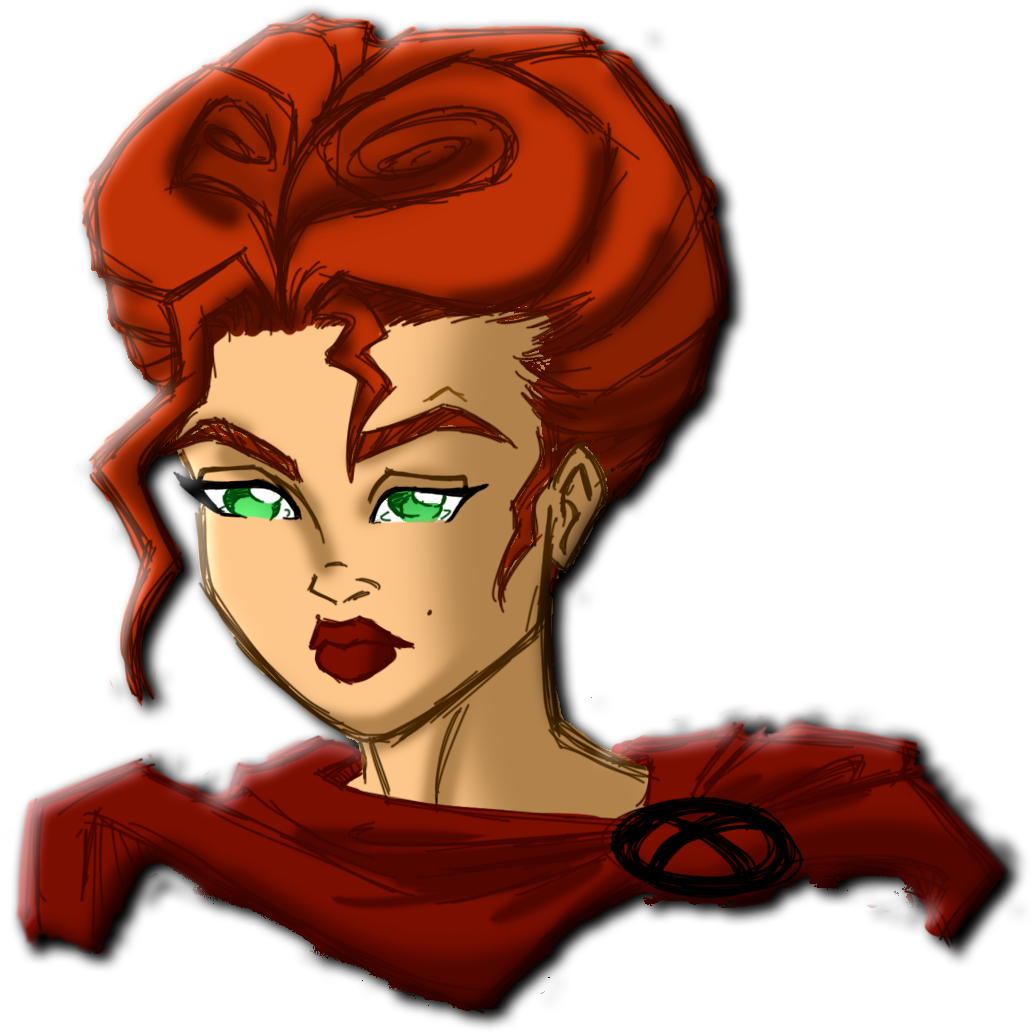 Linearttest-blackqueen - The Black Queen (1189x1093), Png Download