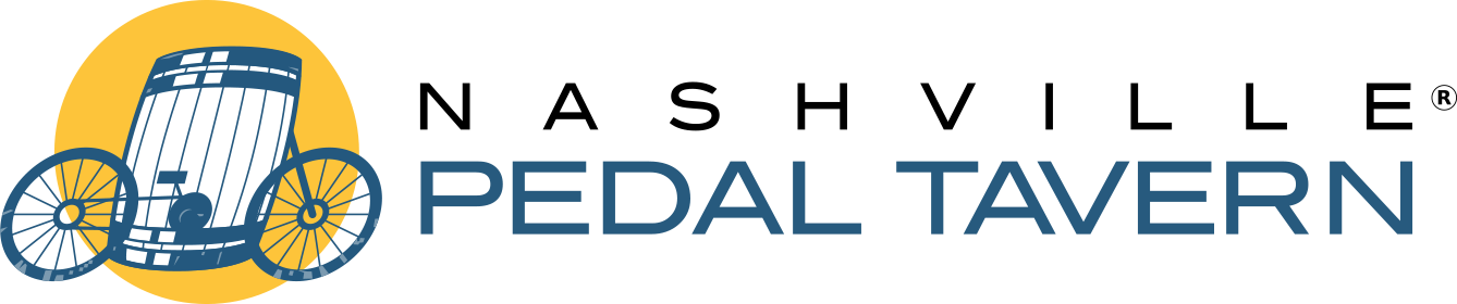 Nashville Pedal Tavern - Nashville Pedal Tavern Logo (1338x280), Png Download