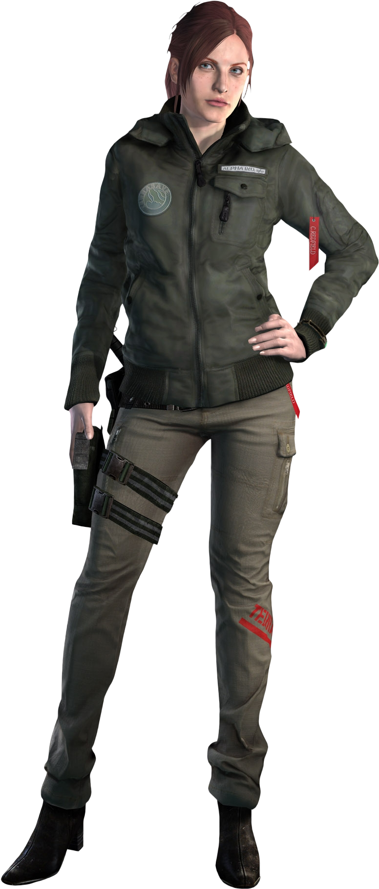 Claire Redfield Rerevelations - Resident Evil Revelations 2 Render (920x1896), Png Download