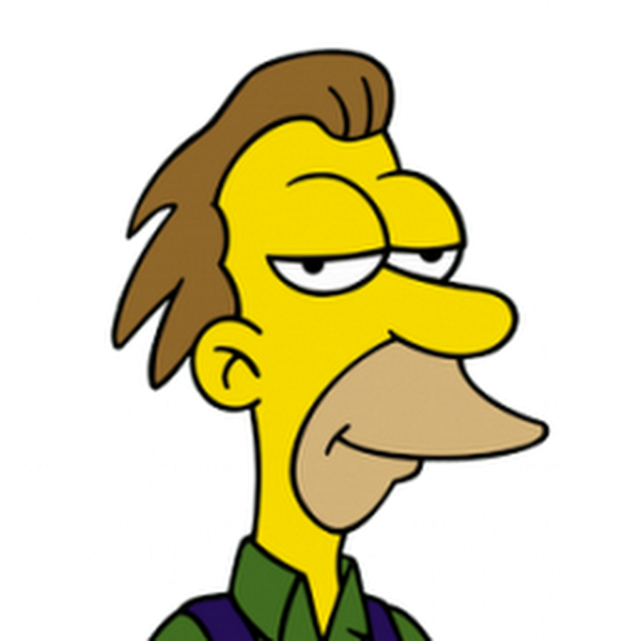 Lenny - Lenny Leonard Simpsons (900x900), Png Download