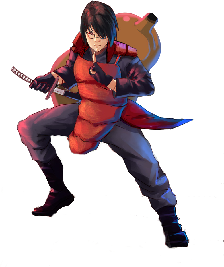 Uchiha Looks - Cartoon (786x1100), Png Download