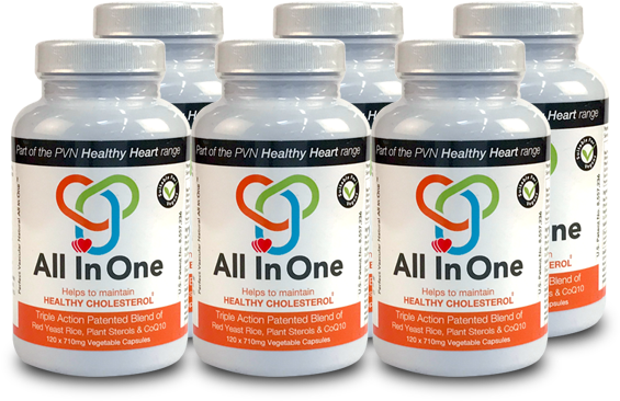 6 Months Supply Of All In One Cholesterol Control Capsules - Cholesterol Control Capsules (600x600), Png Download