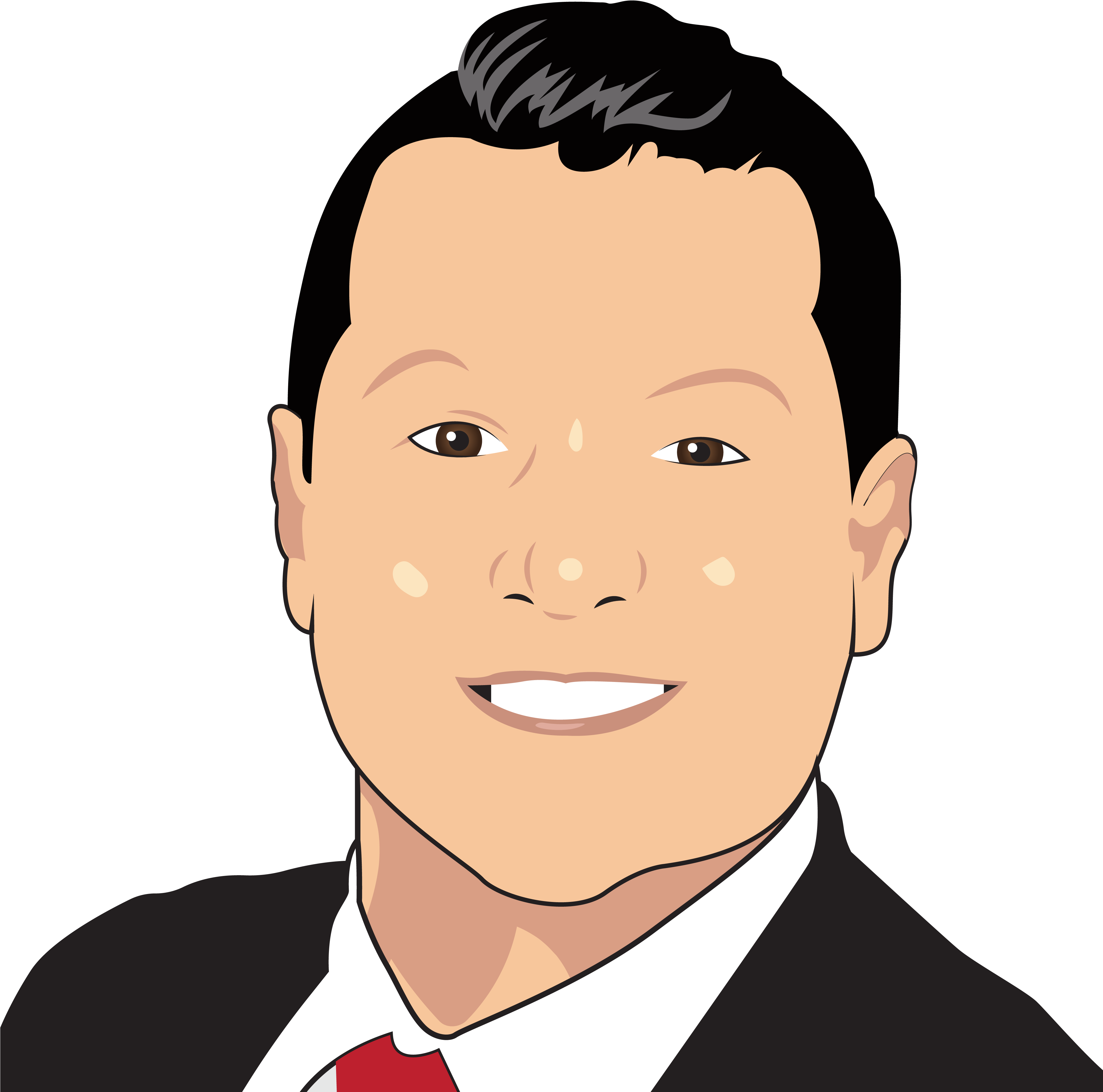 Jordan George - Cartoon (4167x4167), Png Download