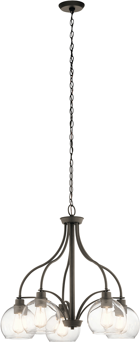 Kic 44064oz Chandelier 5lt 5x75a19 - Chandelier (1200x1200), Png Download