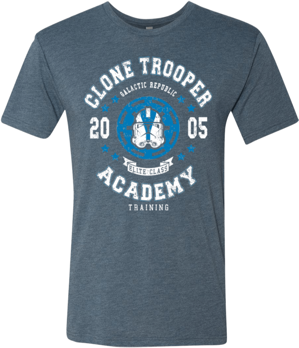 Clone Trooper Academy 05 Men's Triblend T-shirt - Storm Trooper Academy (1155x1155), Png Download