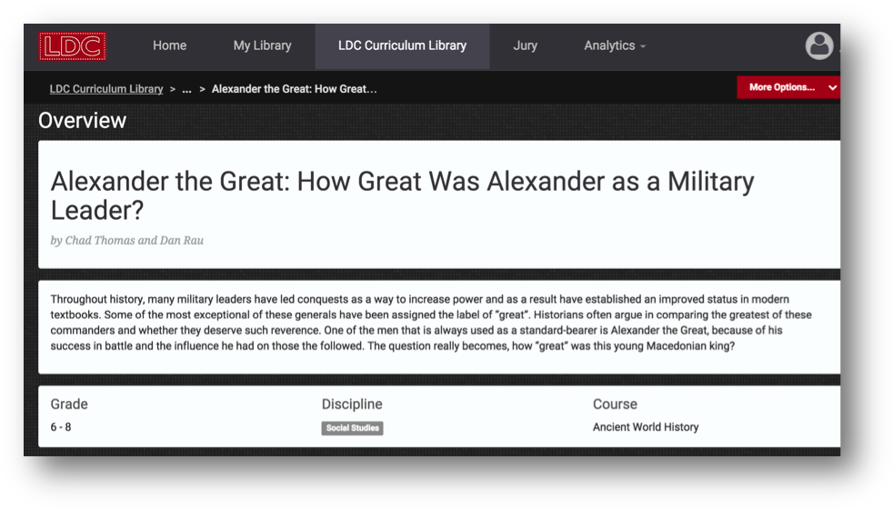 How To Create An Overview For Your Ldc Module - Literacy (995x573), Png Download