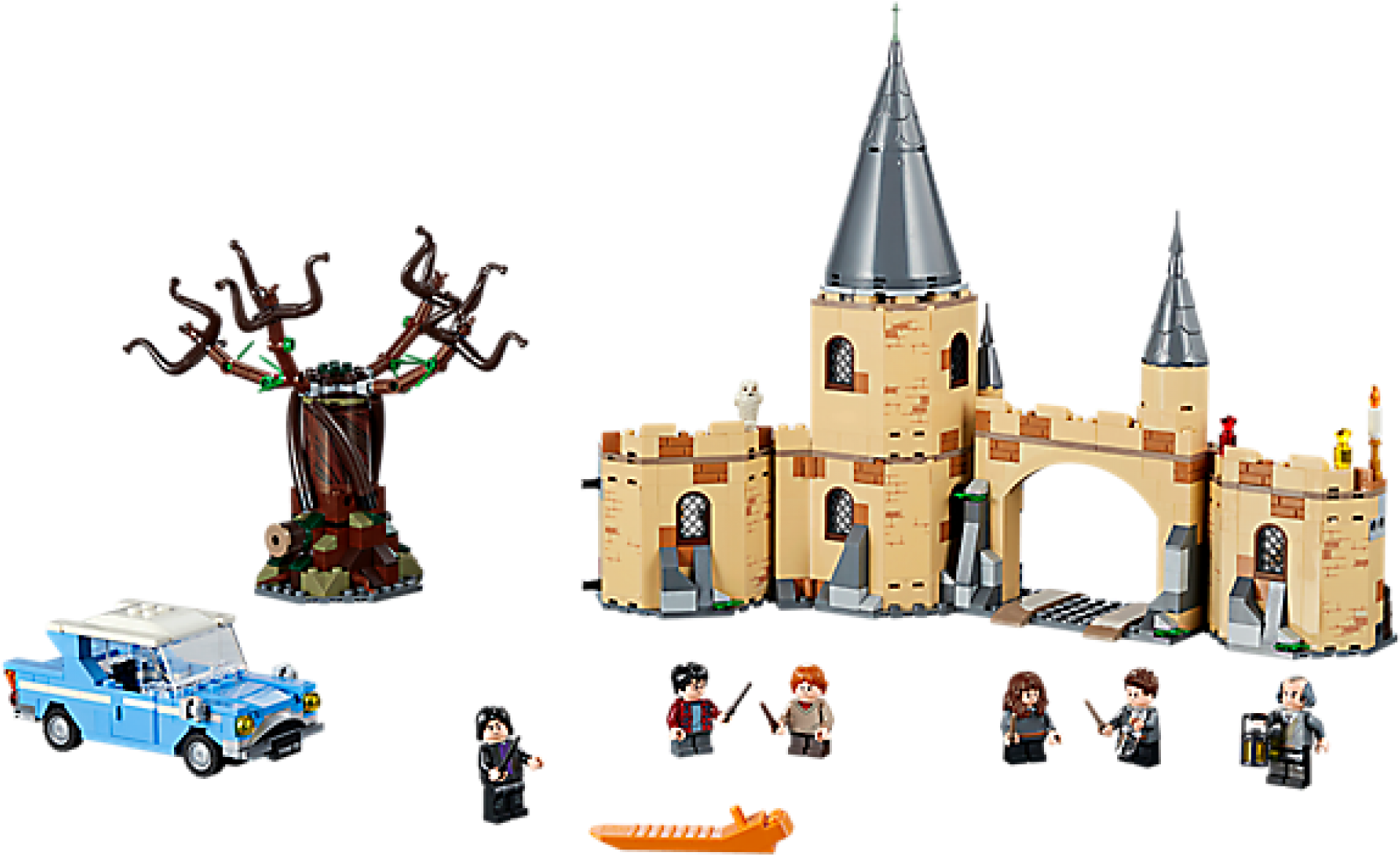 Lego 75953 Hogwarts Whomping Willow - Lego Whomping Willow 2018 (2000x2000), Png Download