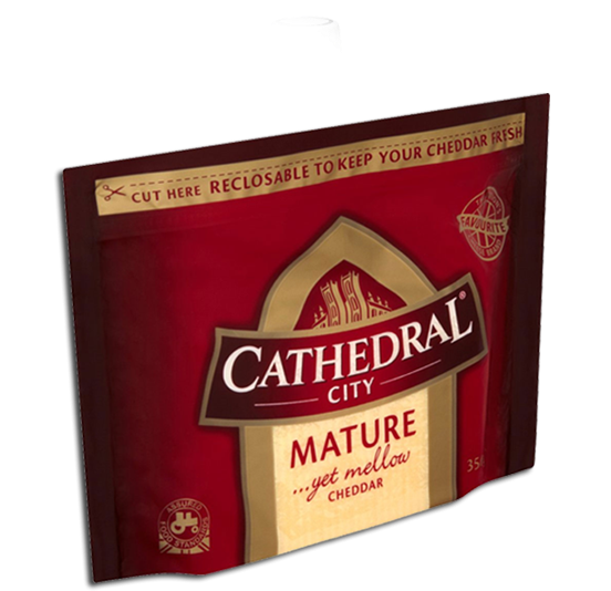 More Views - Cathedral City Mature Cheddar Cheese 350 G (600x600), Png Download