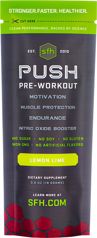 Push Ll Ss Pouch - Pre-workout (1000x1000), Png Download