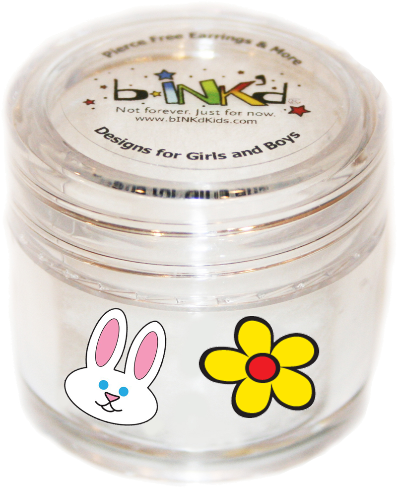 Bink'd® Bunny Yellow Flower - Free Flower Clipart (1080x1117), Png Download