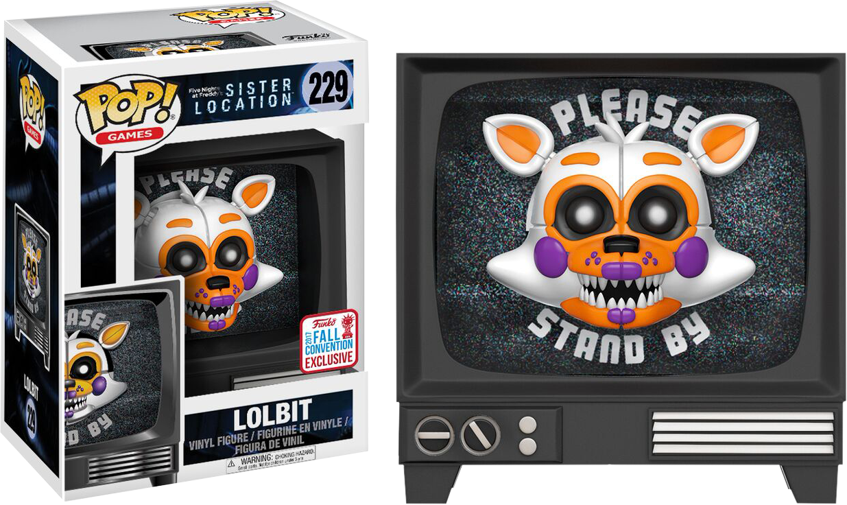 Image - Funko Pop Fnaf Sister Location (1235x736), Png Download