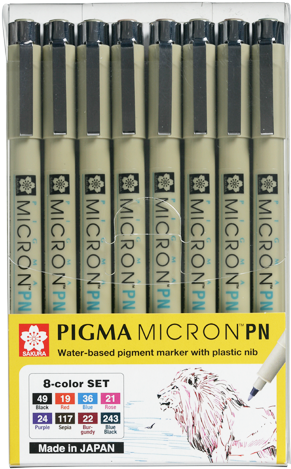 Sakura Pigma Micron 0.25 Fineliner (1000x540), Png Download