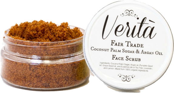 Verita Skin Coconut Palm Sugar & Argan Oil Face Scrub - Cosmetics (700x700), Png Download