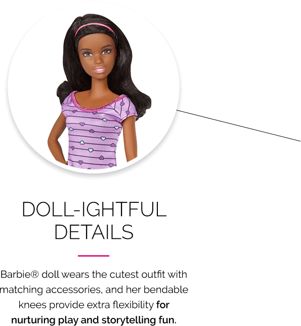 Doll-ightful Details - Barbie Newborn Pups Playset Doll (595x644), Png Download