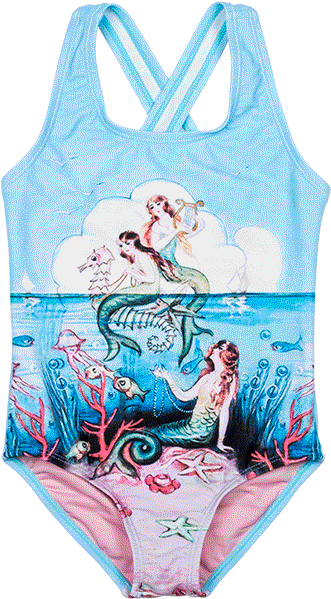 Little Mermaids One Piece - Beach Babe Necklace, Seahorse And Sand Dollar Silver (745x745), Png Download