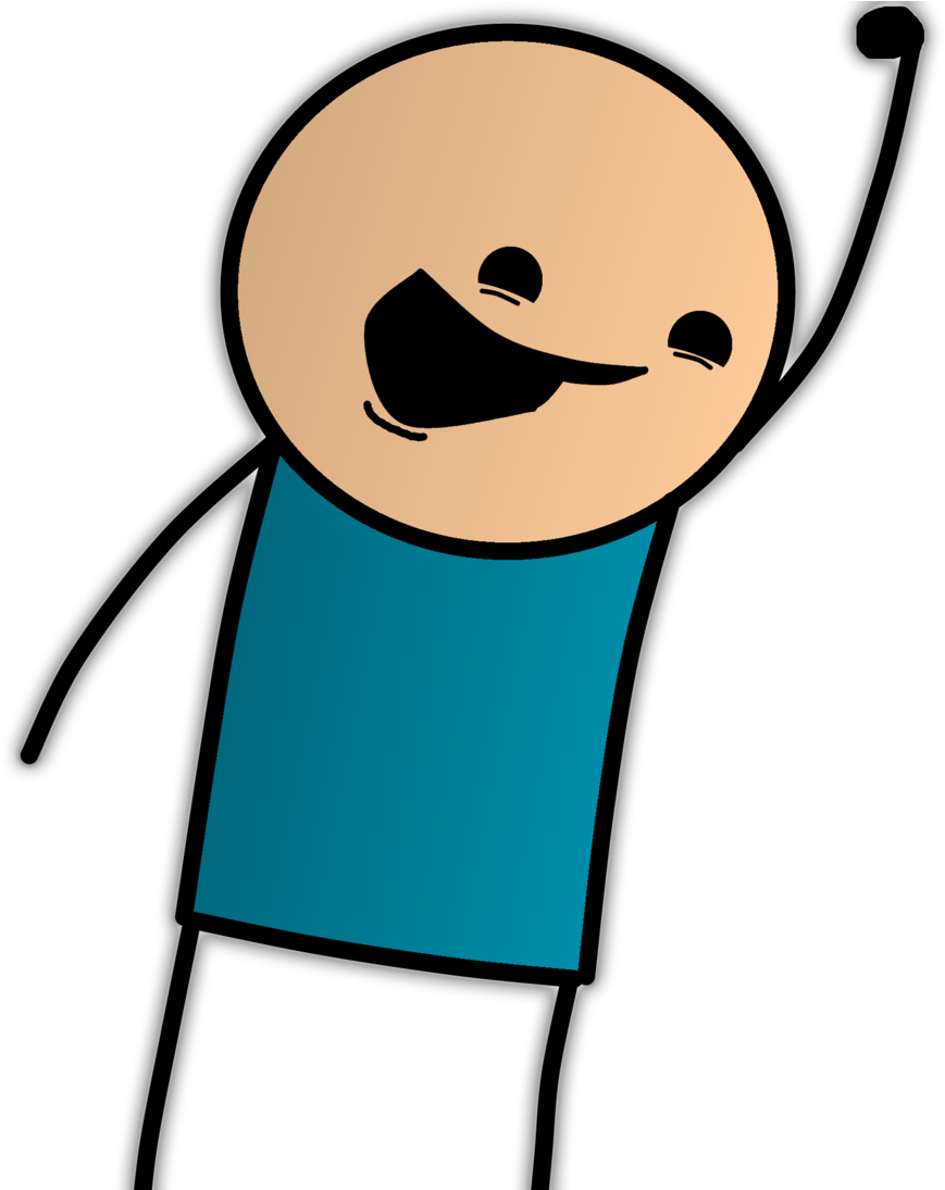 Cyanide And Happiness Png (1024x1094), Png Download