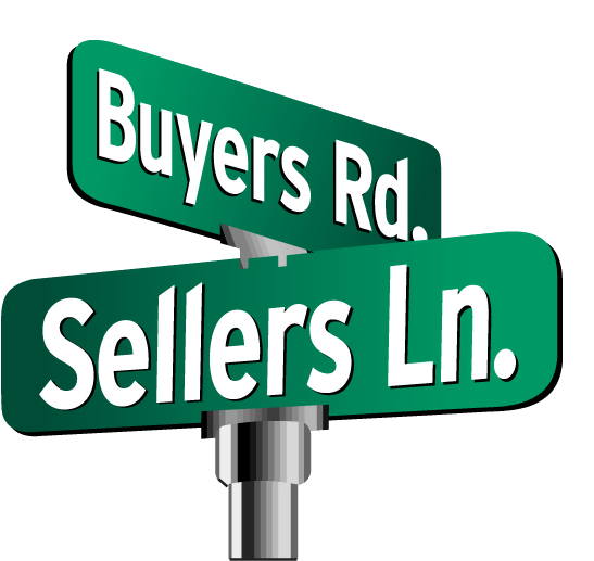 Buyers-sellers Street Sign - Selling Real Estate (575x550), Png Download