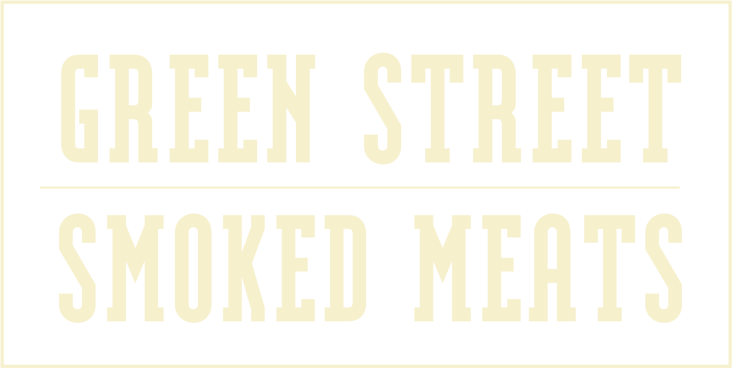 Green Street Smoked Meats Logo (1597x804), Png Download