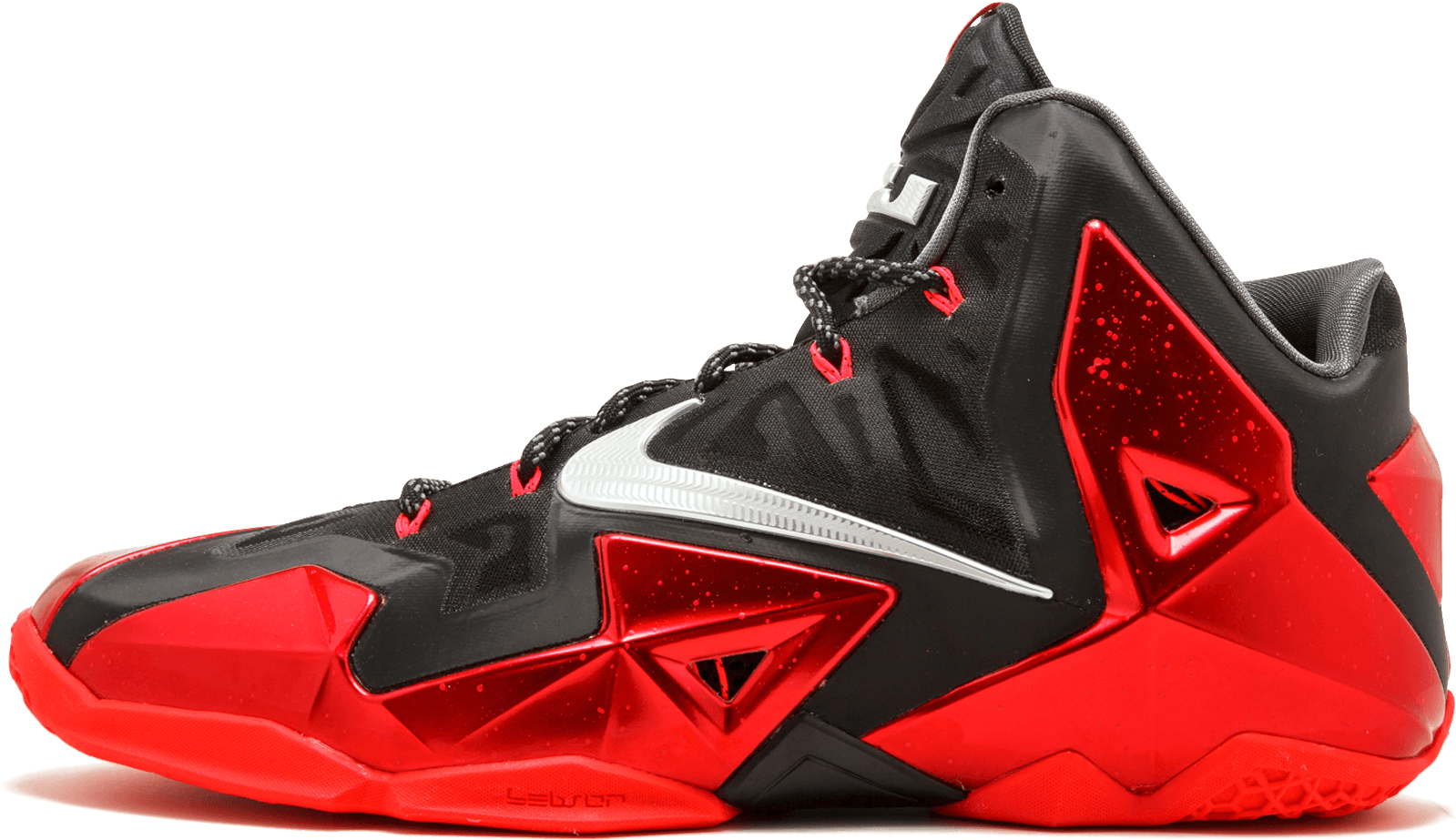 Download Back Nike Lebron 11 Away - Basketball Shoes PNG Image with No ...