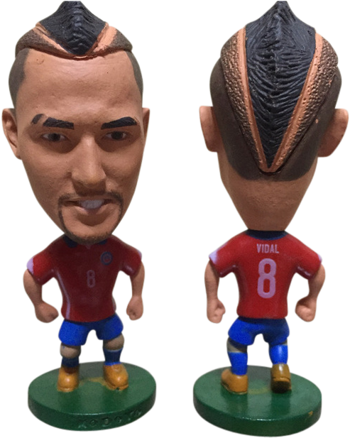 Arturo Vidal Figurine / Action Figurine - Doll (640x640), Png Download