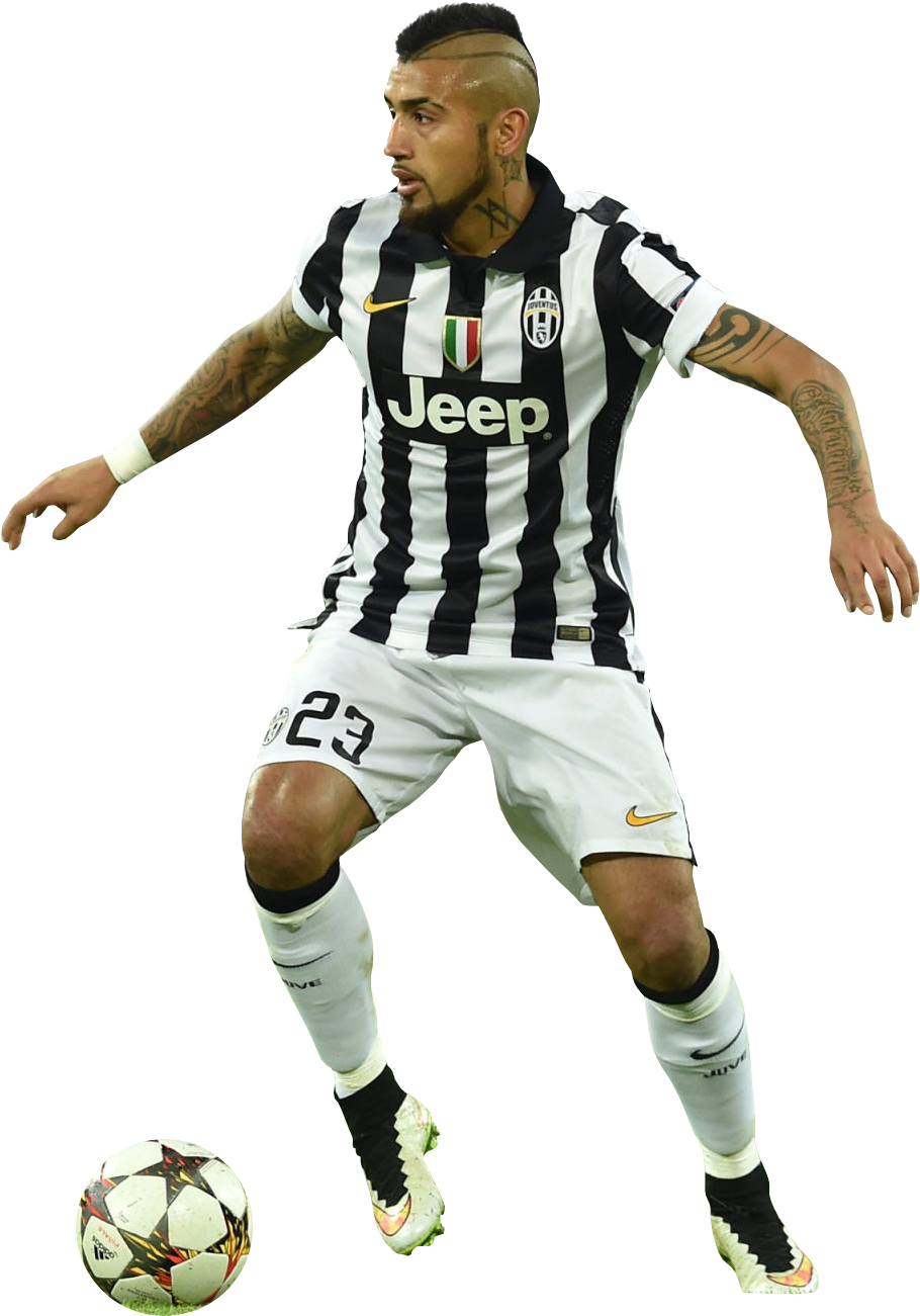 Arturo Vidal Render - Arturo Vidal Juventus Png (940x1332), Png Download