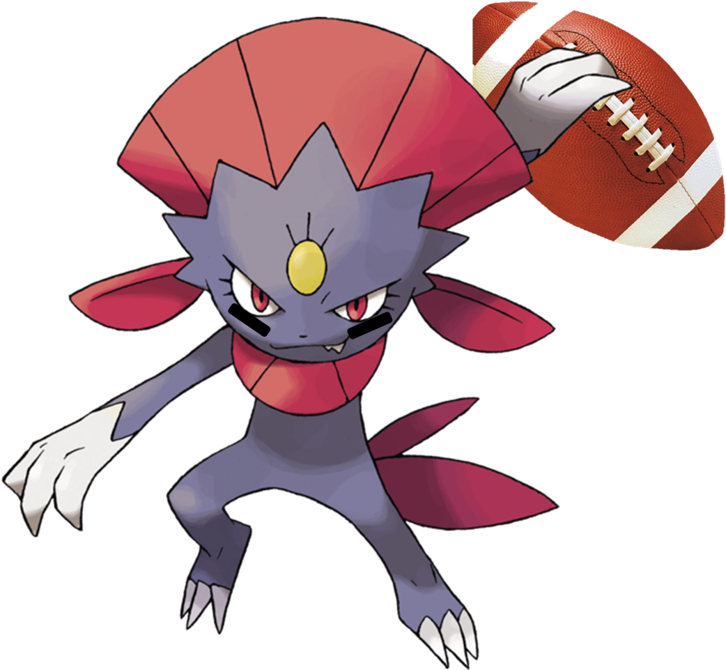 Look At This Dude - Pokemon Weavile (1063x976), Png Download