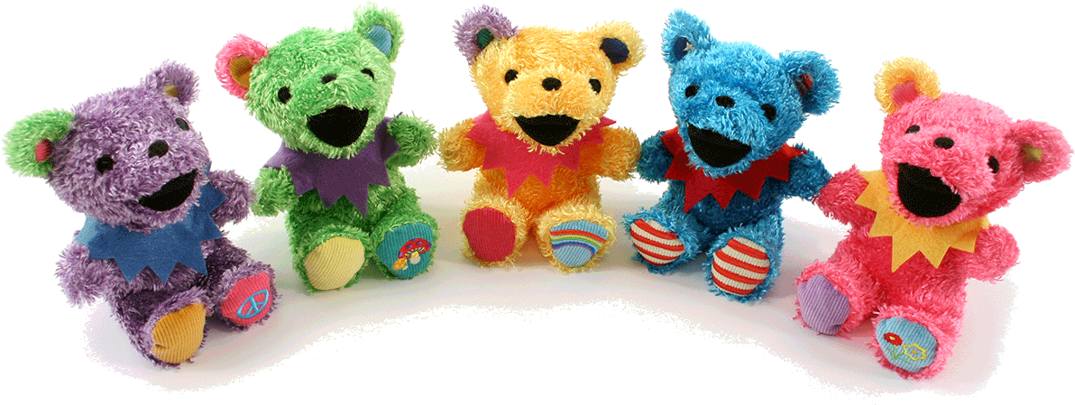 Limited Edition Grateful Dead Bean Bear Box Set - Liquid Blue, Inc. (1200x800), Png Download