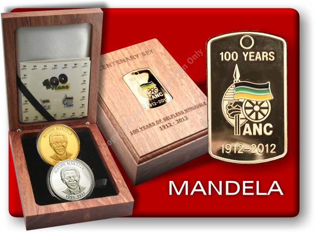 2012 Gold Proof Mandela Unity In Diversity Medallion - Nelson Mandela Centenary Set (672x471), Png Download