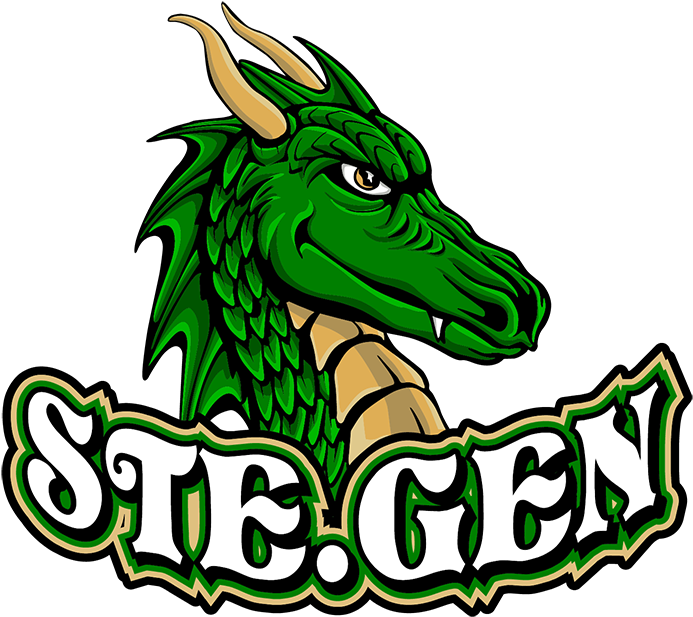 Dragons Logo Ste Genevieve Mo (700x760), Png Download