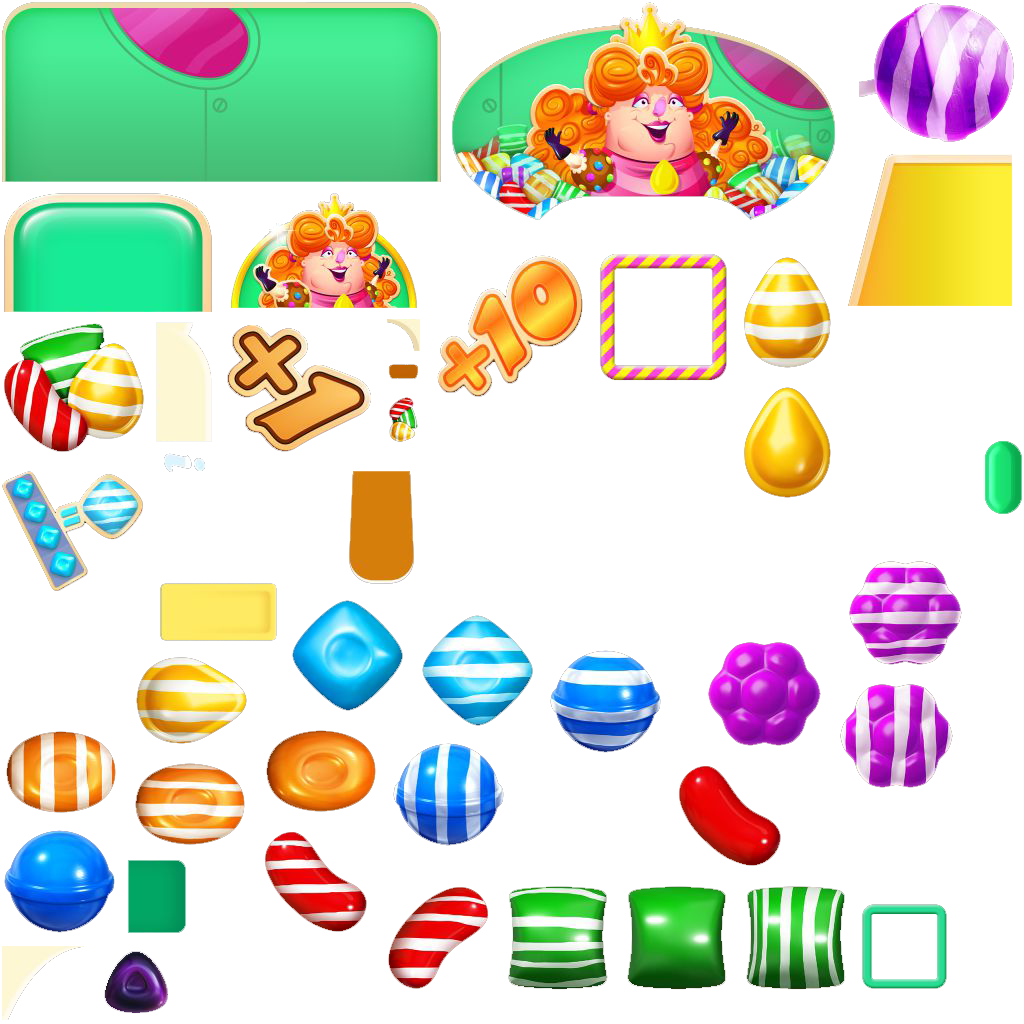 Hq2 Elements Rgb - Candy Crush Elements Png (1024x1024), Png Download
