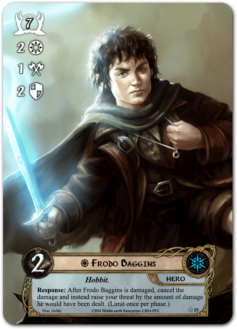 Boromir Sample Eowyn Sample Frodo Sample - Ring Bearer Frodo (822x1122), Png Download