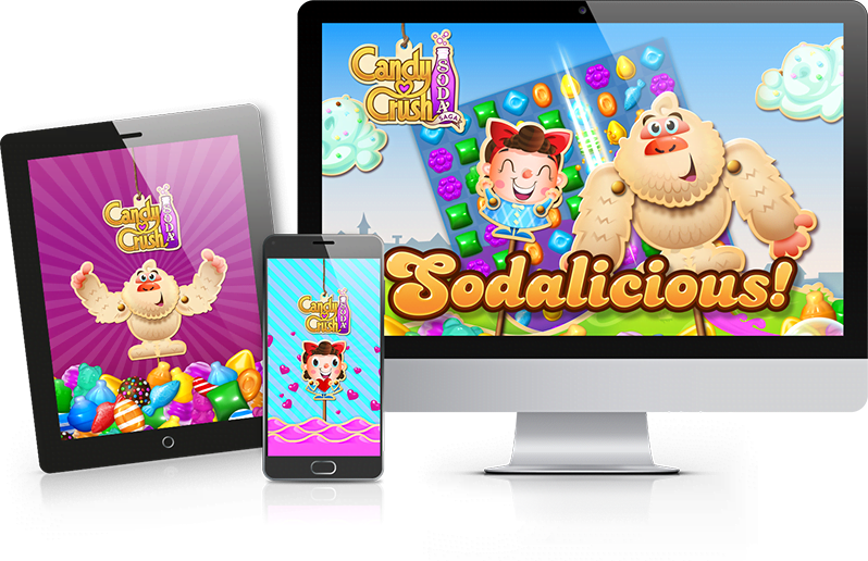 Candy Crush Soda Saga (798x516), Png Download