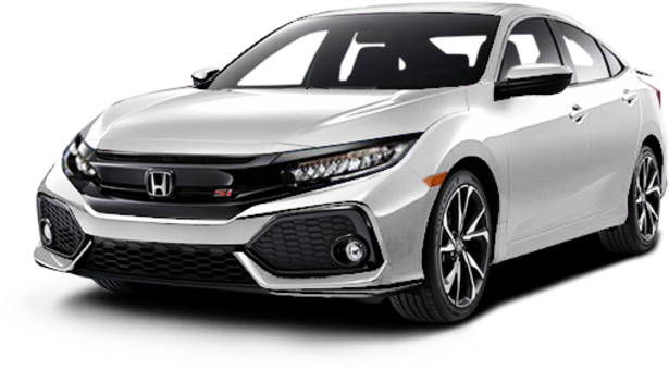 Honda Civic Sedan Si - 2018 Honda Civic Lx Png (770x435), Png Download