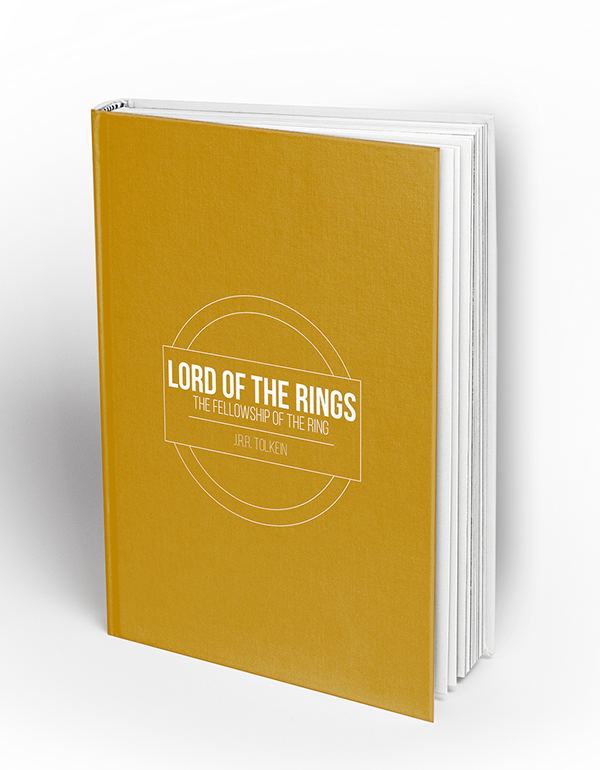 Lord Of The Rings Book Covers - Washington Heights (600x770), Png Download