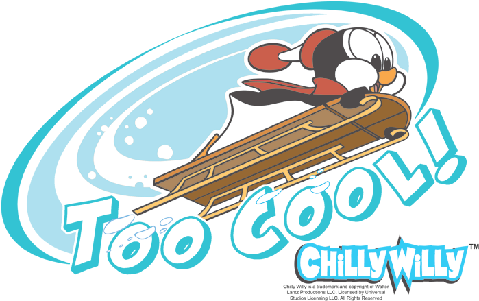 Chilly Willy Too Cool Men's Tank - Kids T-shirt: Juvenile: Chilly Willy - Too Cool, 4. (720x500), Png Download