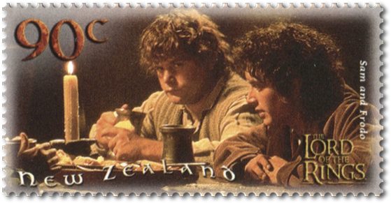 Single Stamp - Frodo (600x600), Png Download