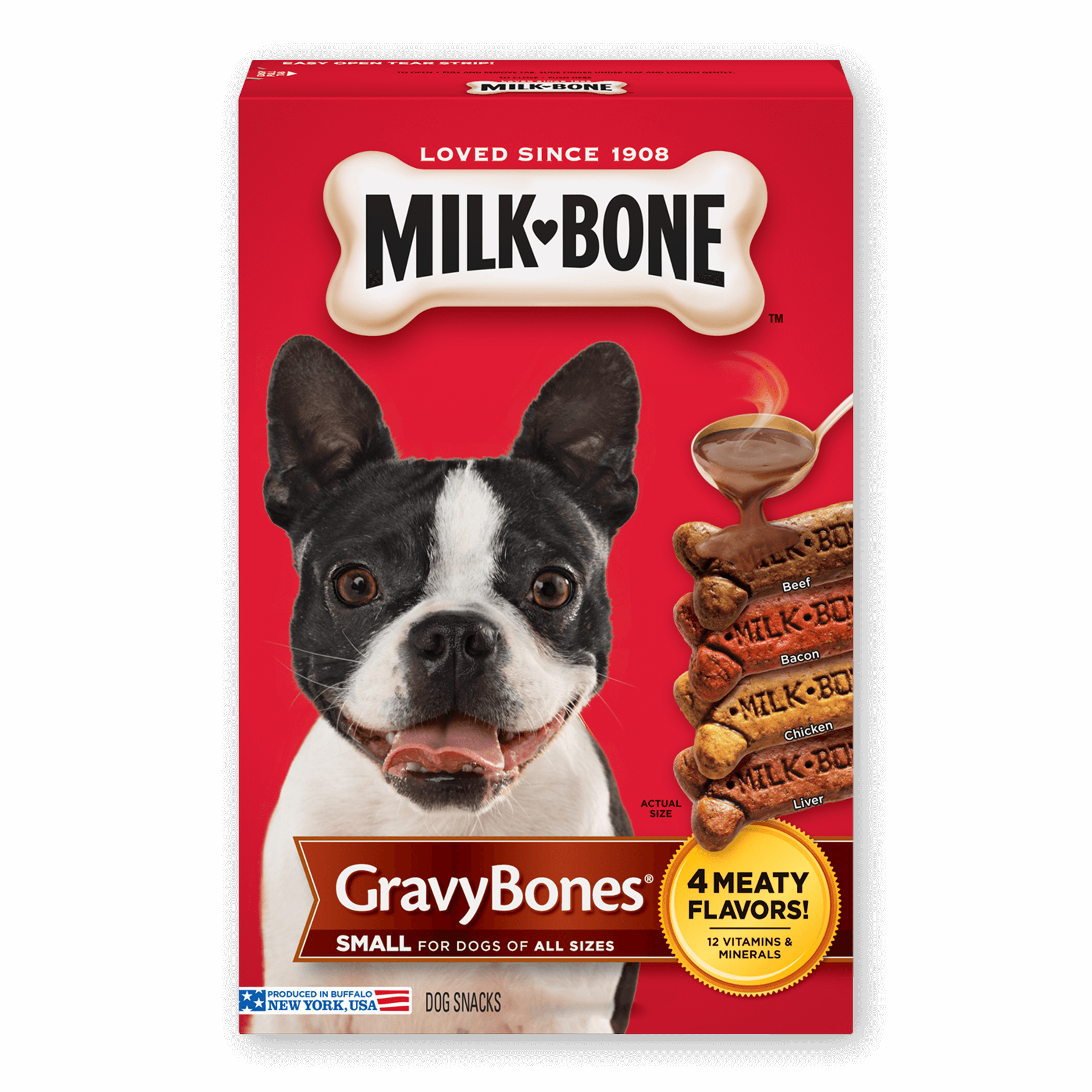 Gravybones® Biscuits - Small - Milk Bone Gravy Bones (1920x1920), Png Download