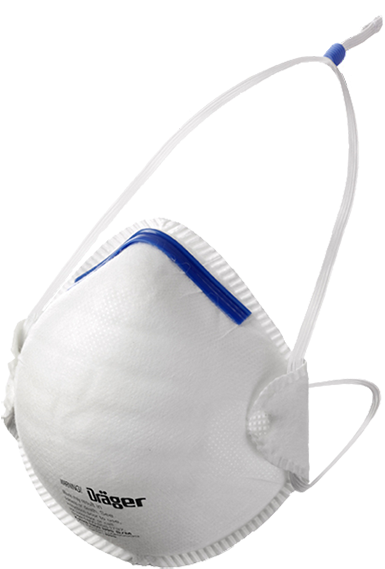 Drager X Plore 1350 N95 Respirator W/out Valve - Drager X Plore 1350 N95 (600x600), Png Download