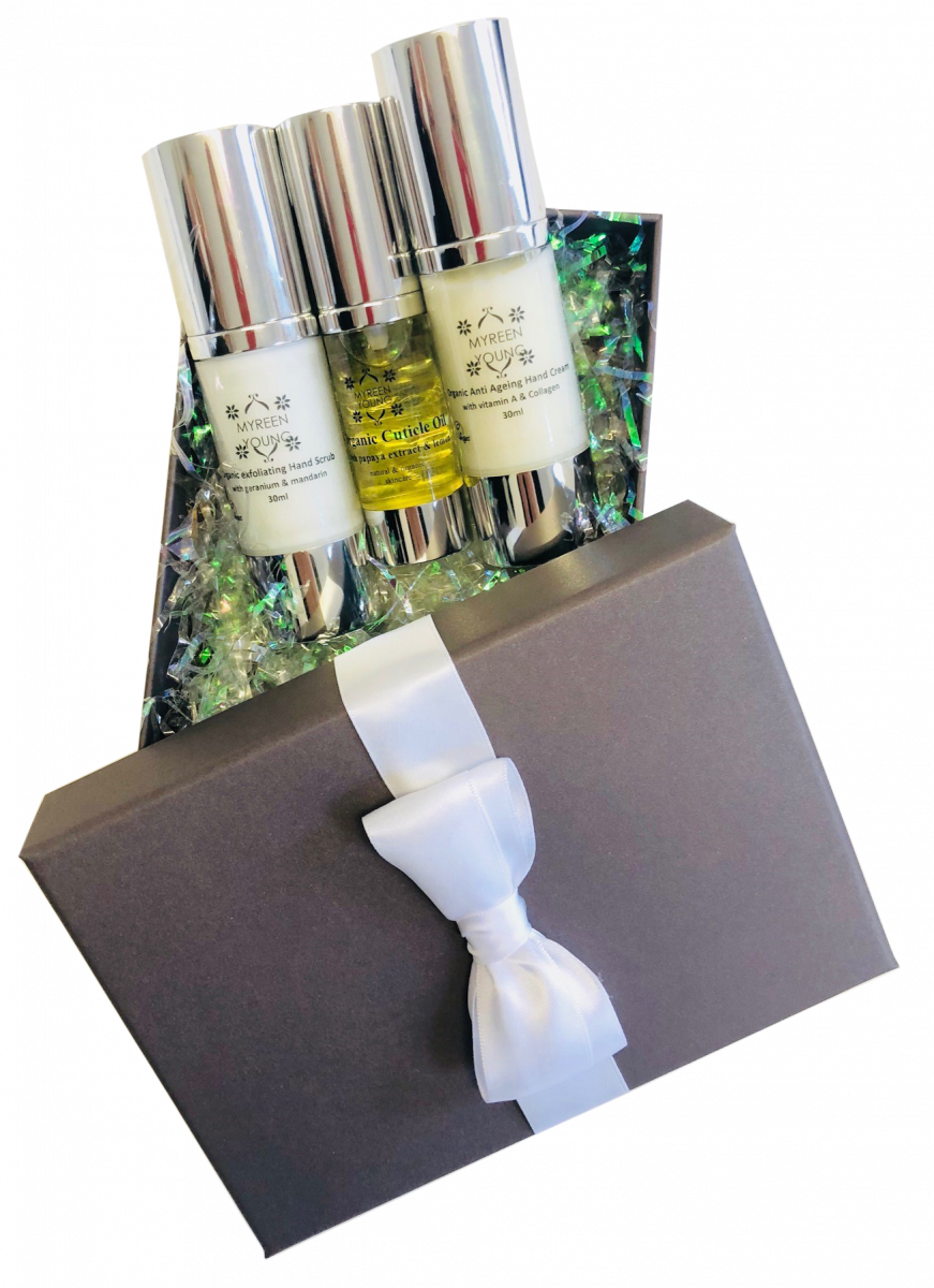 Organic Delux Hand Treatment Gift Set - Gift (871x1200), Png Download