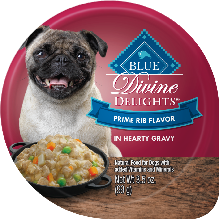 Blue Buffalo Divine Delights Small Breed Prime Rib - Blue Buffalo Dog Food (1000x1000), Png Download