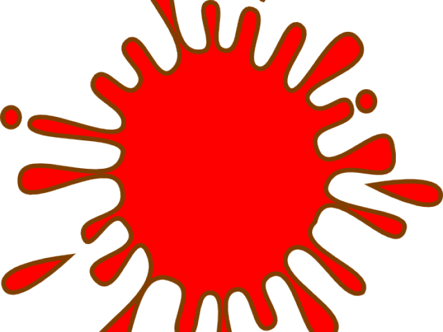 Splatter Clipart Small - Splash Paint Png (640x480), Png Download