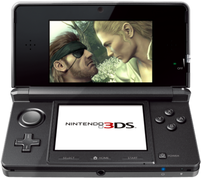 The First Metal Gear To Be Released On A Nintendo Console - Nintendo 3ds Gurren Lagann (500x500), Png Download