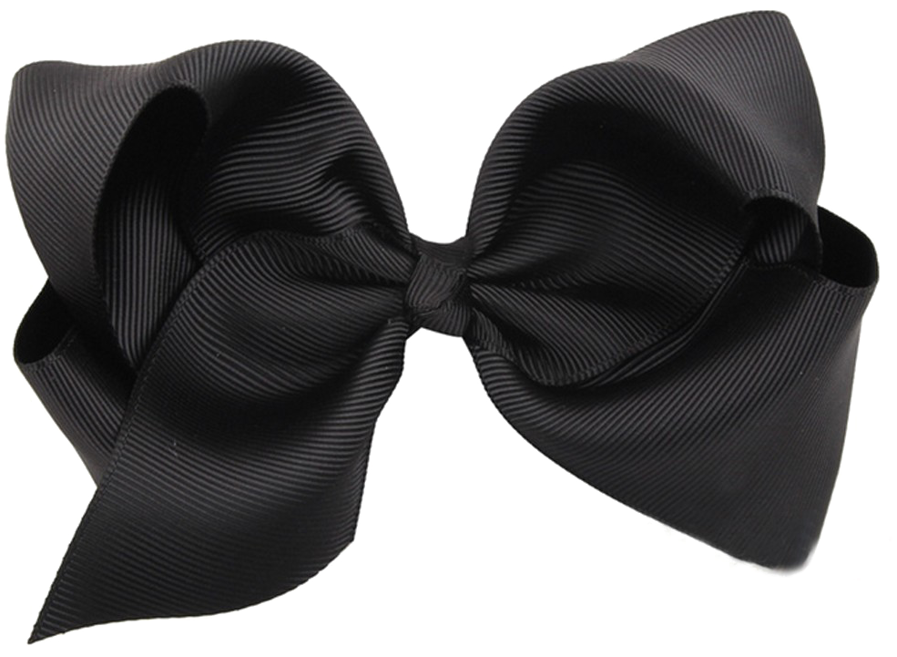 Black Ribbon, Black bow, ribbon, black Hair, black White png