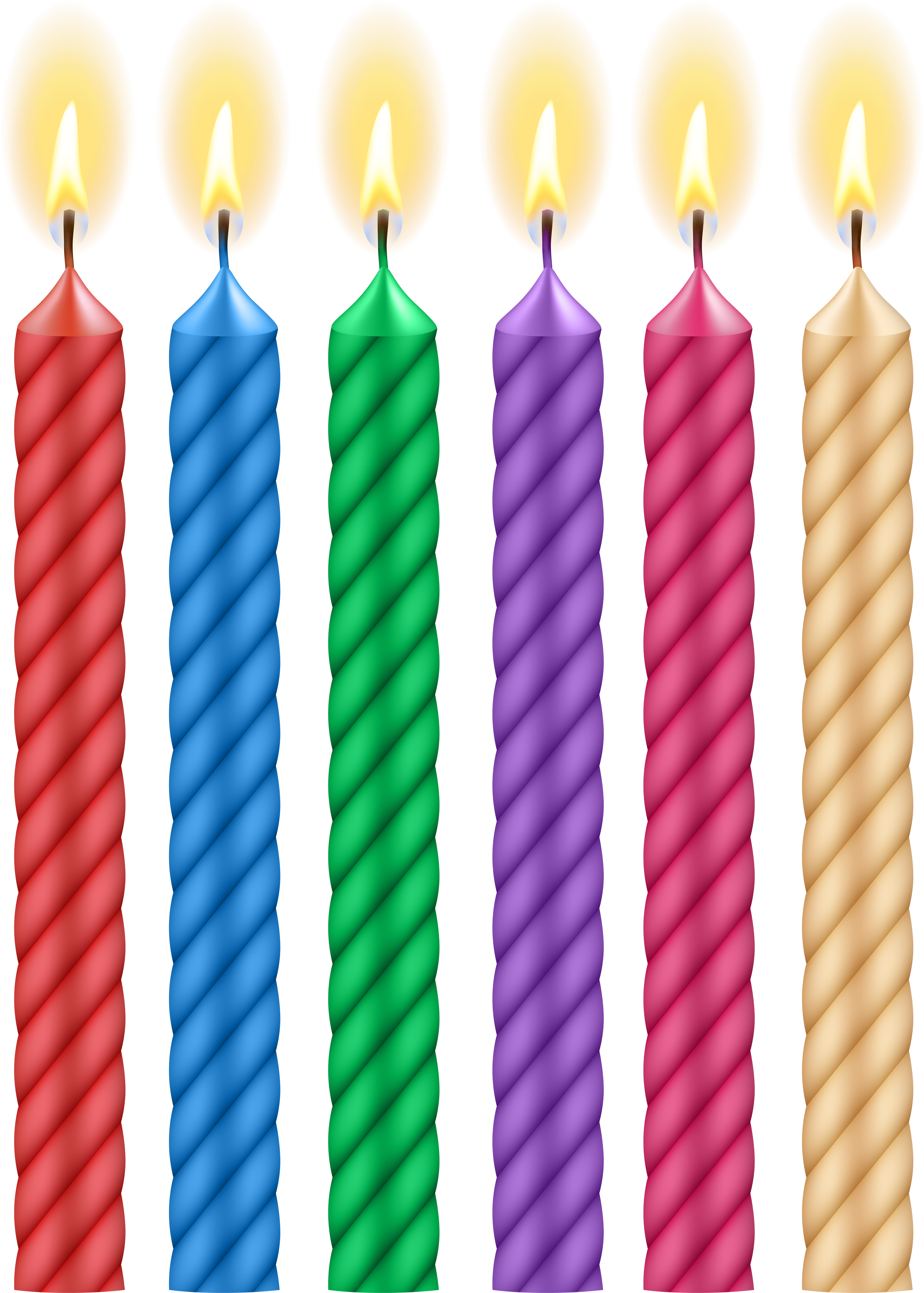 Birthday Candle (3634x5000), Png Download